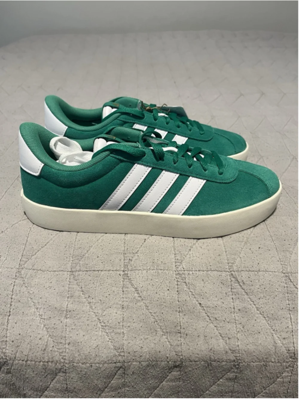 Asdidas VL Court 3.0 Women’s 8.5 Green White Sneakers JP5324 Court Green NEW